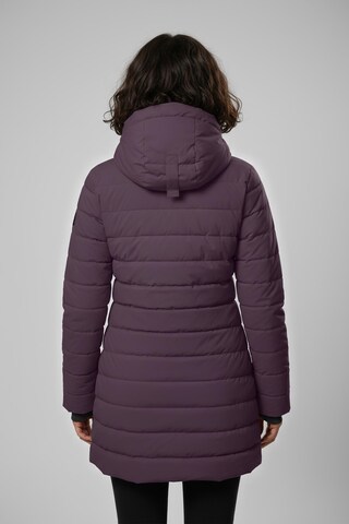KILLTEC Übergangsparka in Lila