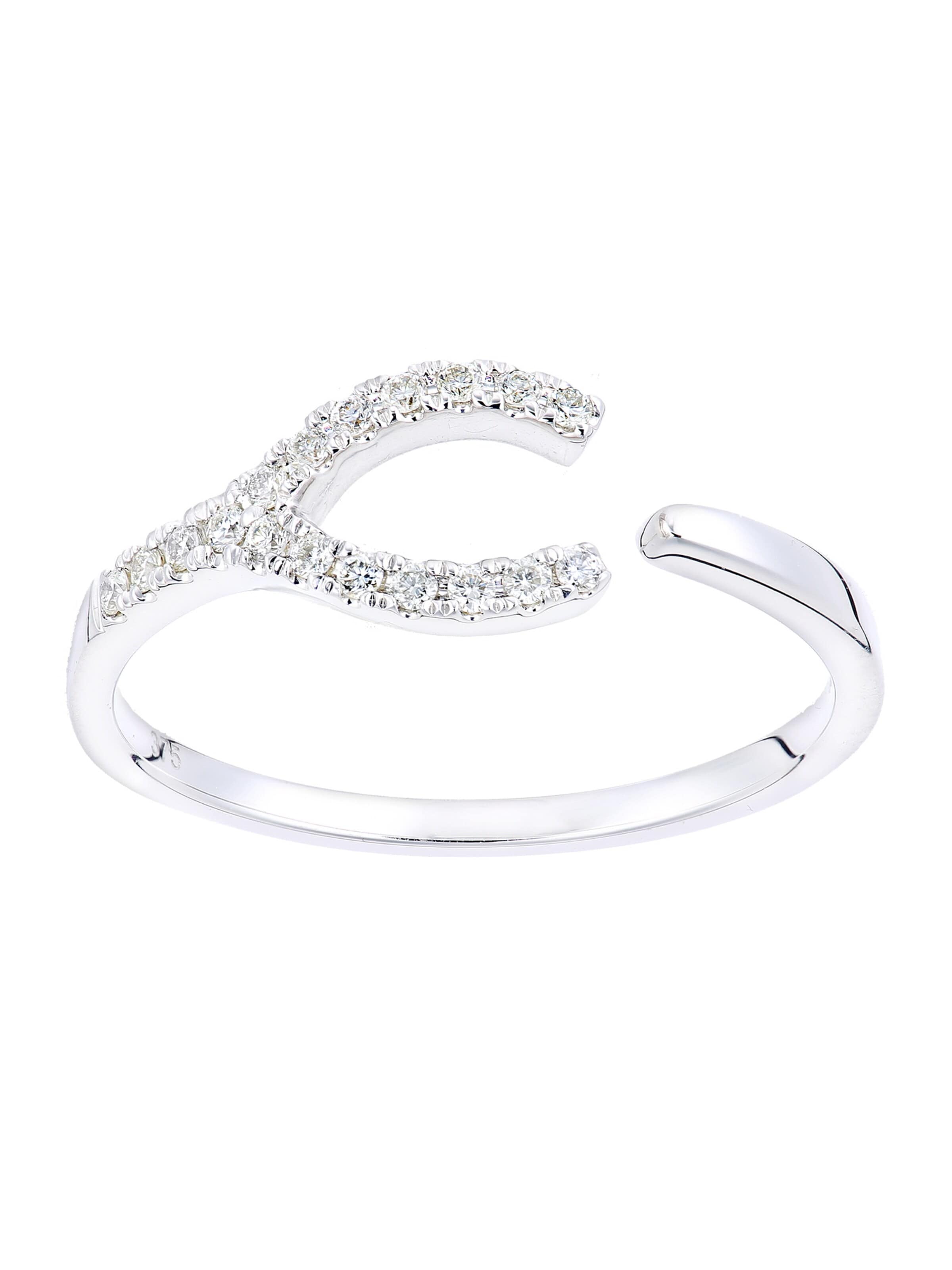 DIAMANT LETERNEL Ring in Silver: front