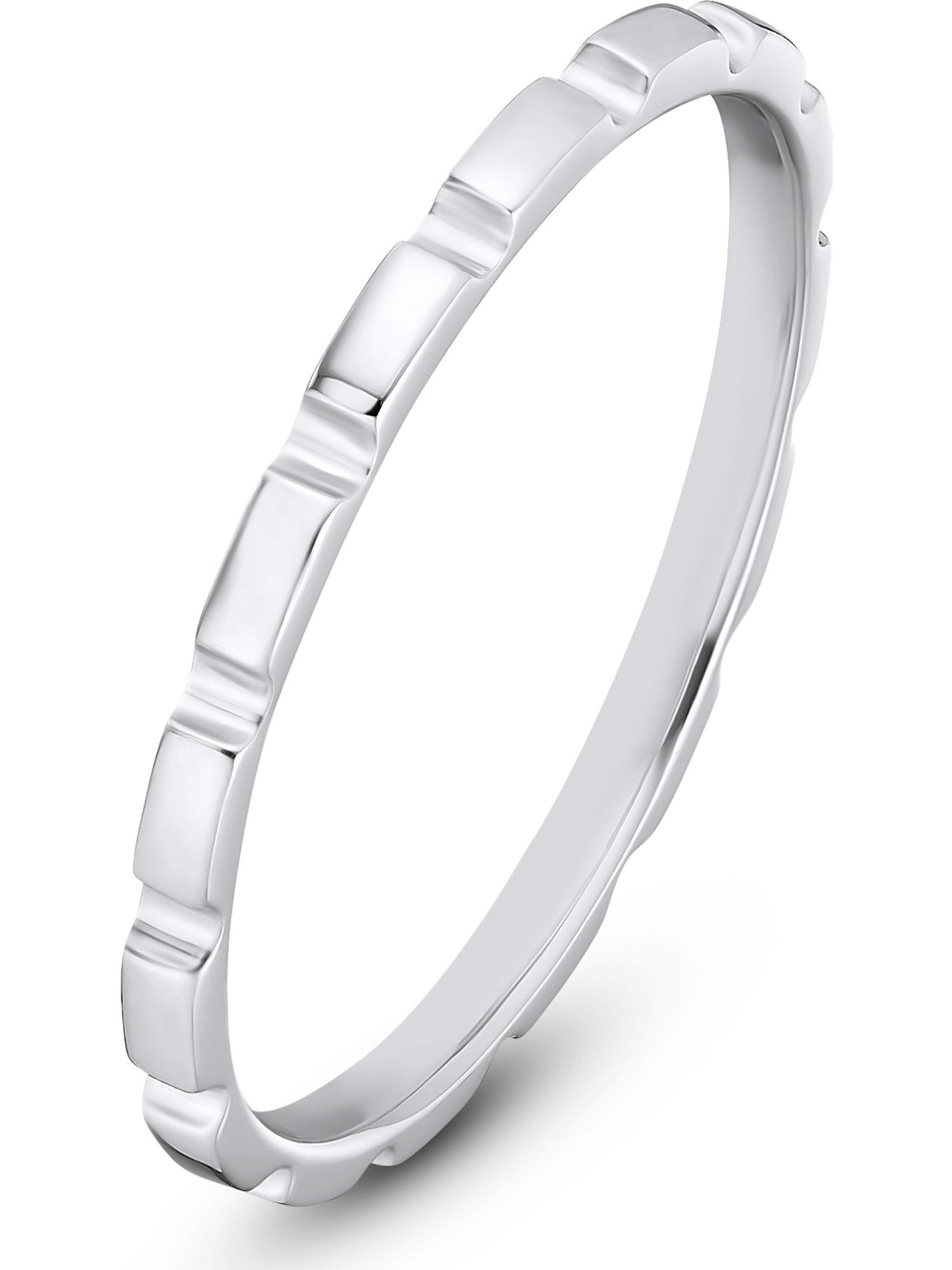 CHRIST Ring in Silber: Vorderseite