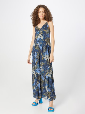 IKKS Summer dress in Blue: front