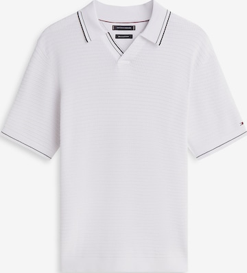 T-Shirt TOMMY HILFIGER en blanc : devant