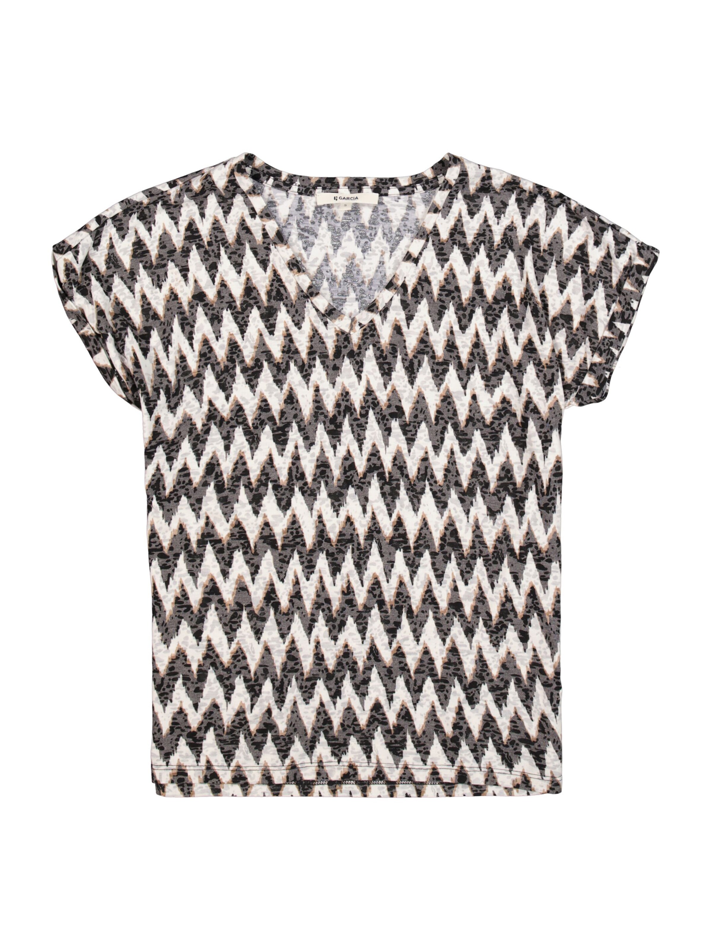 T-shirt GARCIA en noir : devant