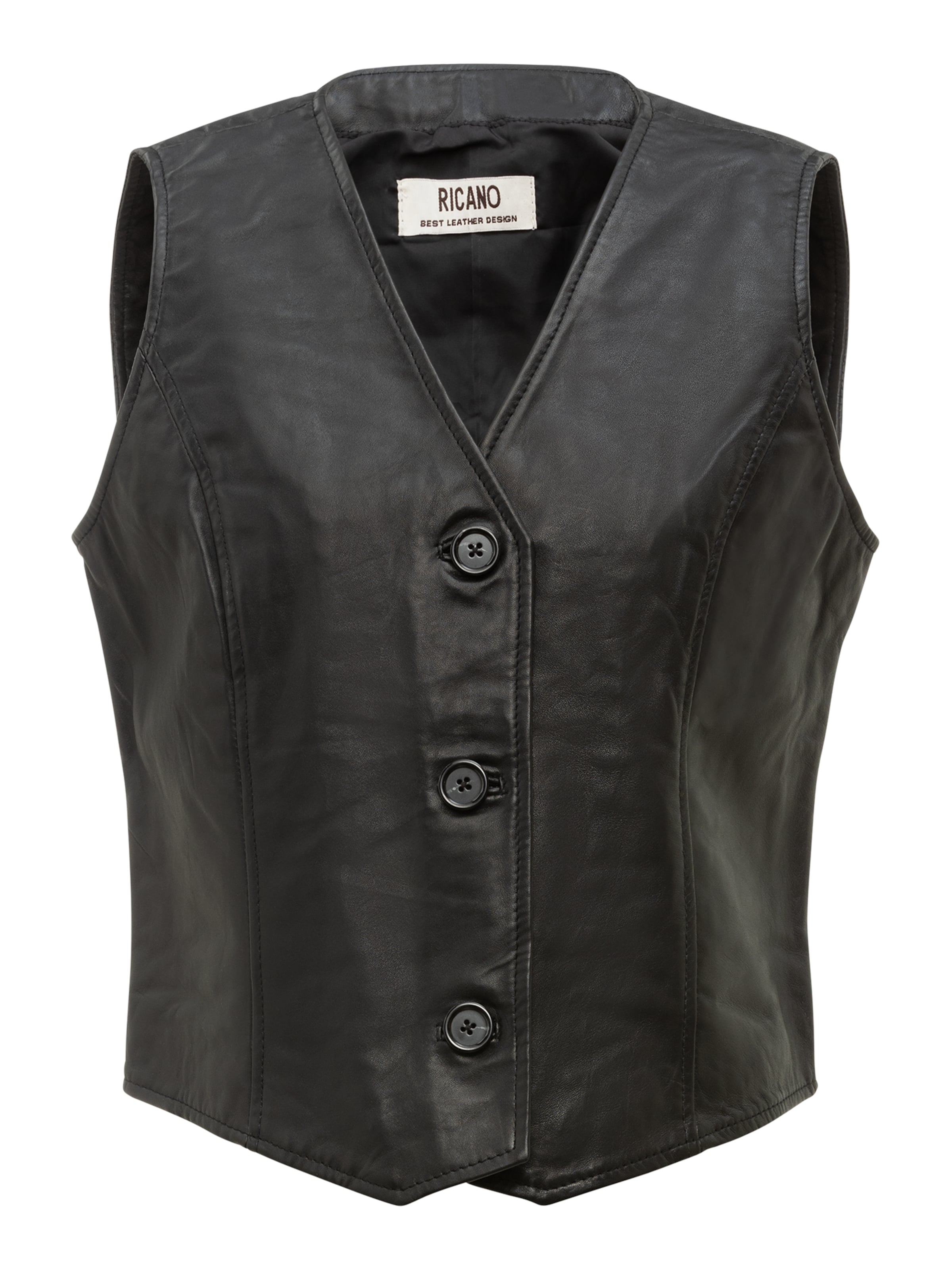 RICANO - Chaqueta de entretiempo 'Flavia' en negro: frente