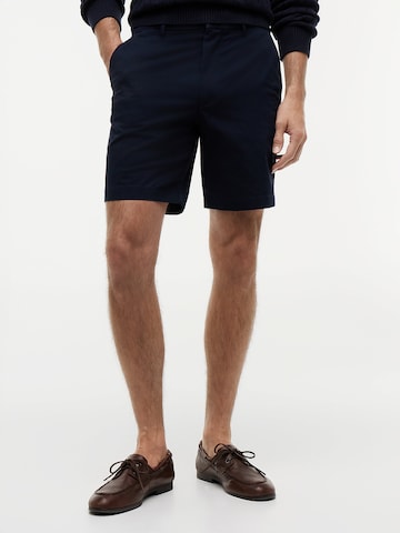 Regular Pantalon chino 'Dover Ess' TOMMY HILFIGER en bleu : devant