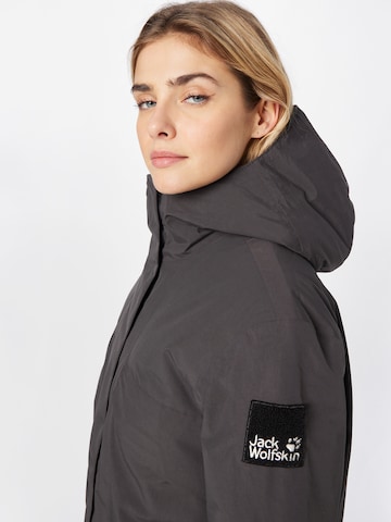 pilka JACK WOLFSKIN Laisvalaikio paltas 'ALEX'