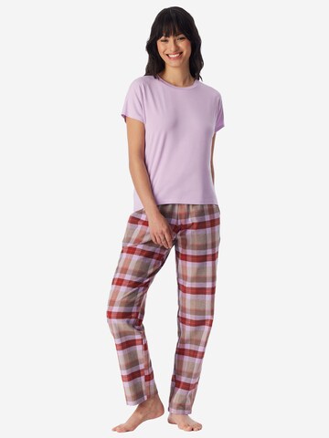 Chemise de nuit ' Mix Relax ' SCHIESSER en bleu