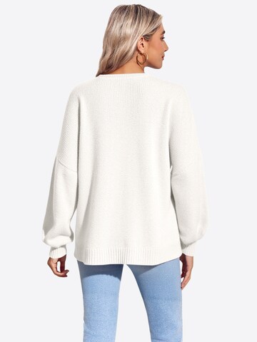 Imily Bela - Cárdigan en blanco: atrás