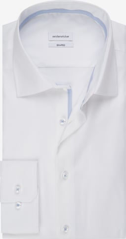 SEIDENSTICKER Slim fit Business Shirt in White