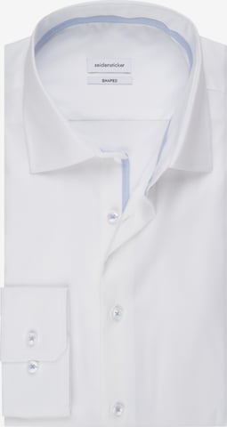 Coupe slim Chemise business SEIDENSTICKER en blanc