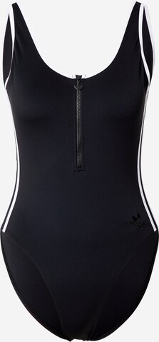 Bustier Maillot de bain 'SWIMSUIT PB' ADIDAS ORIGINALS en noir : devant