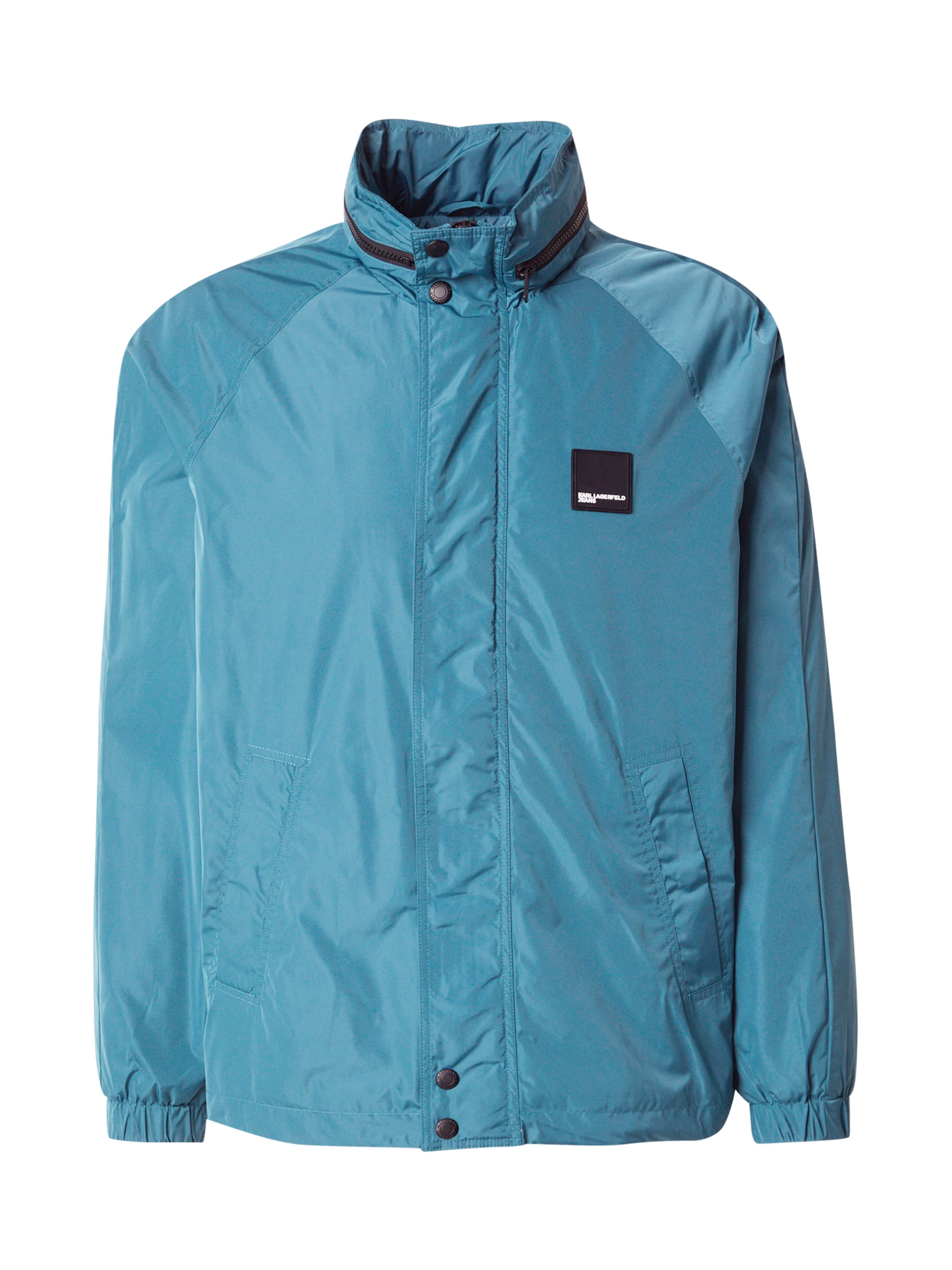 Giacca di mezza stagione di KARL LAGERFELD JEANS in verde: frontale