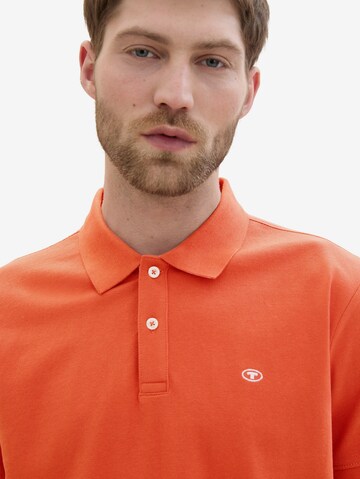 TOM TAILOR Poloshirt in Orange