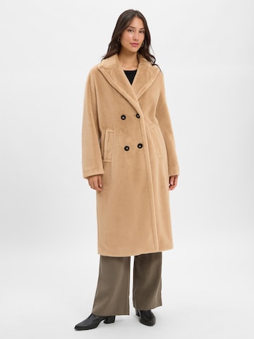 Marc Cain Winter coat in Beige: front