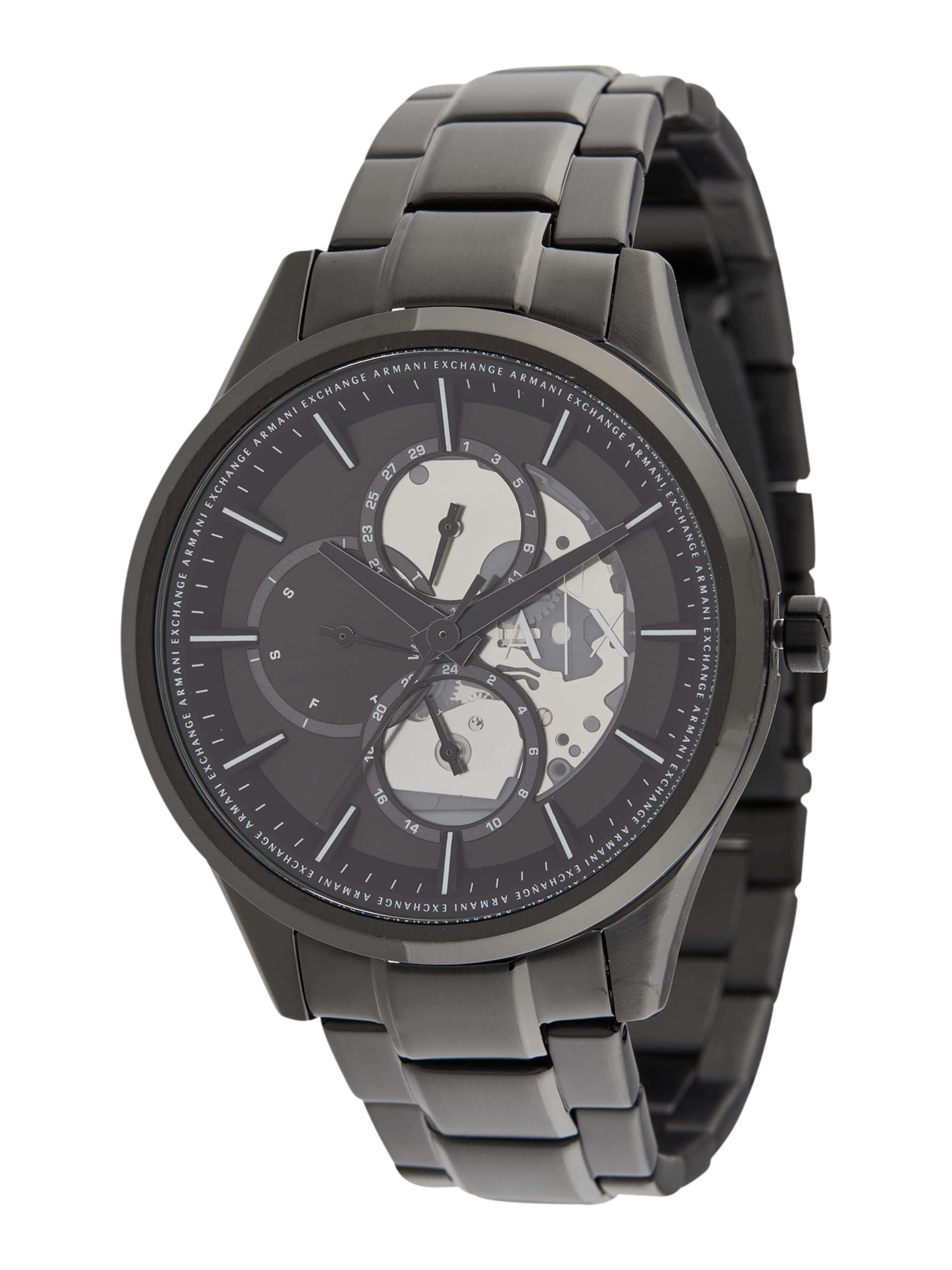 ARMANI EXCHANGE Analog Watch in Black: front