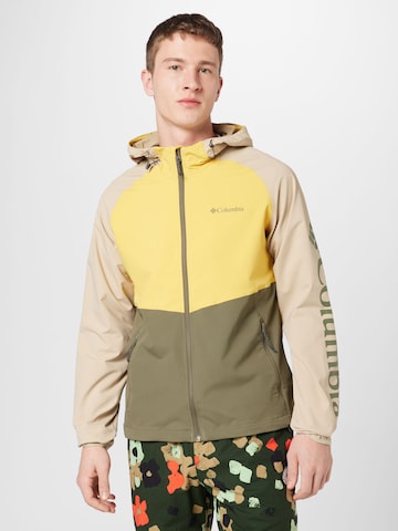 Veste outdoor 'Panther Creek' COLUMBIA en vert : devant