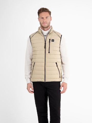 Gilet de sport LERROS en beige : devant