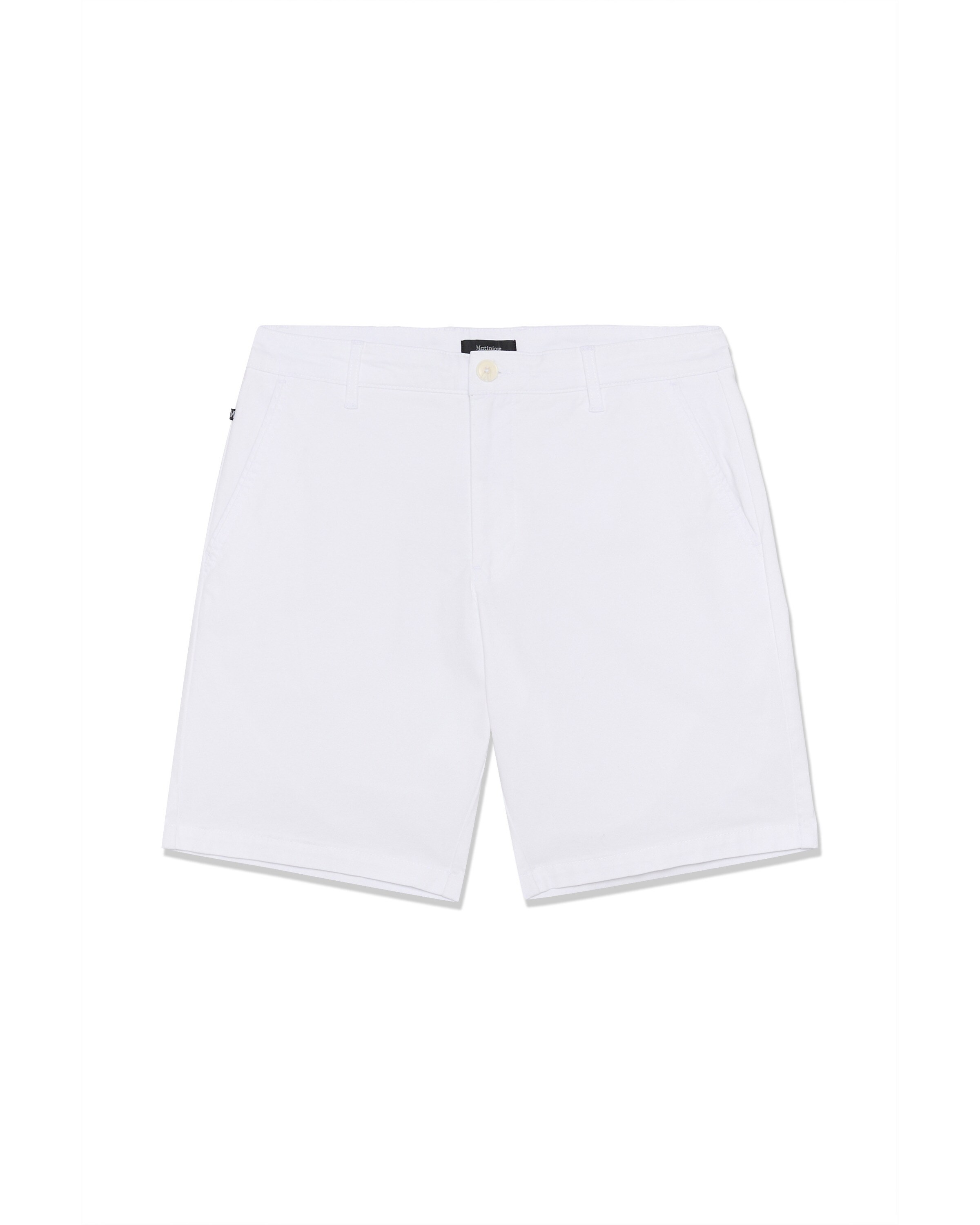Matinique Chino trousers 'Thomas' in White: front