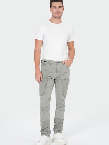 M.O.D MIRACLE OF DENIM regular Cargobukser i grøn: forside
