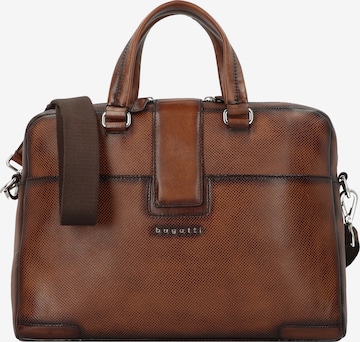 bugatti Document Bag in Brown: front