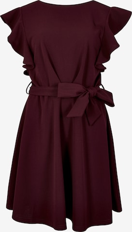 Apricot Dress ' ' in Red: front