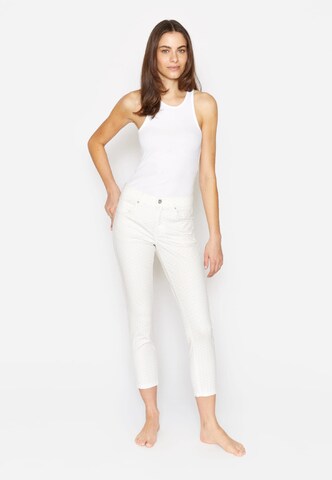 Coupe slim Pantalon 'Ornella' Angels en beige