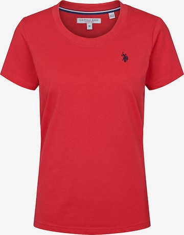 U.S. POLO ASSN. Shirts 'Amy' i rød: forside