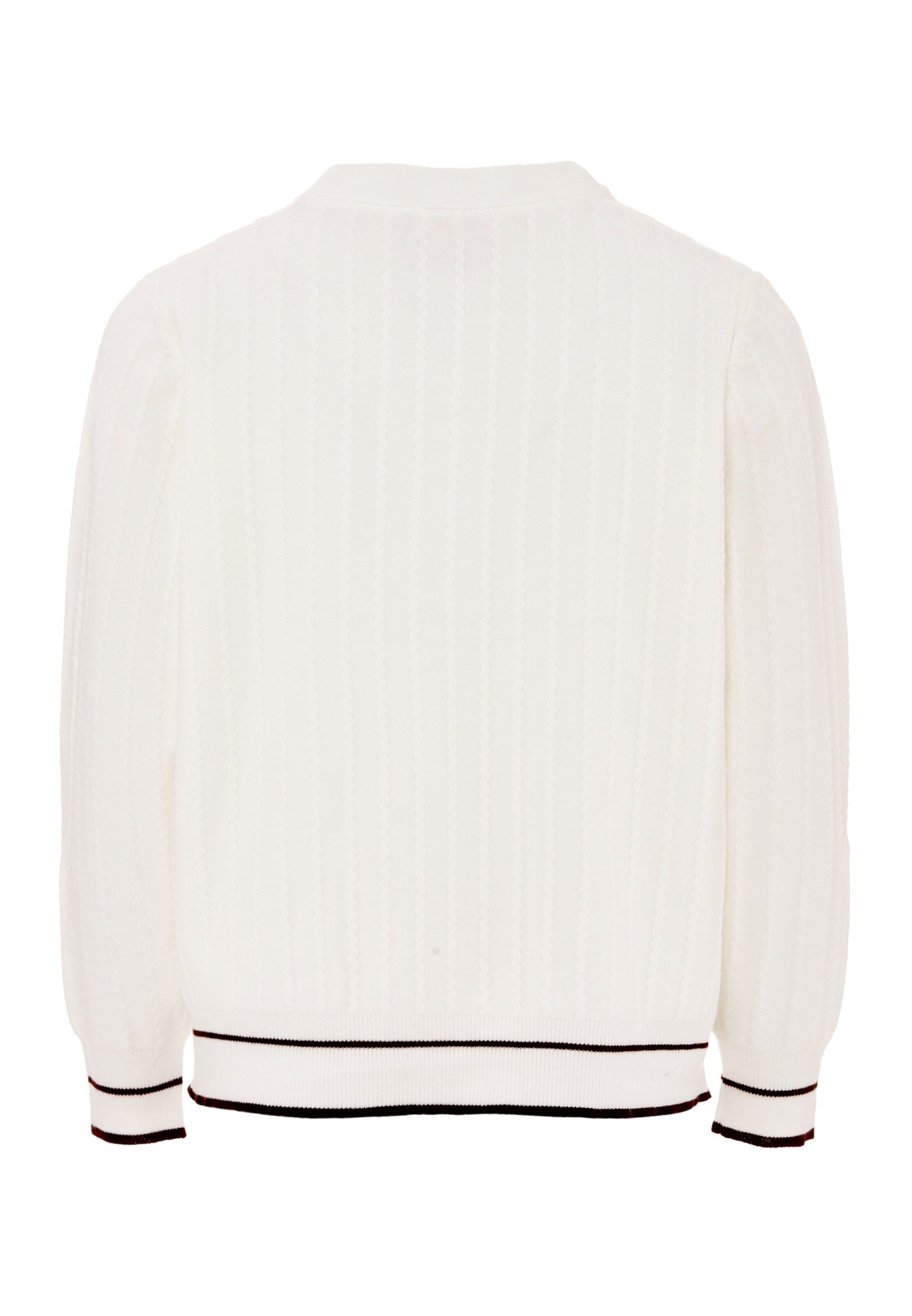 NALLY Strickjacke in Weiß