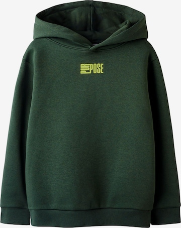 NAME IT - Sudadera en verde: frente
