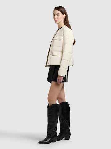 Veste d’hiver 'Cinnia ' khujo en blanc