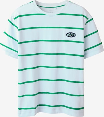 balta NAME IT Marškinėliai 'NKMFRITZ': priekis