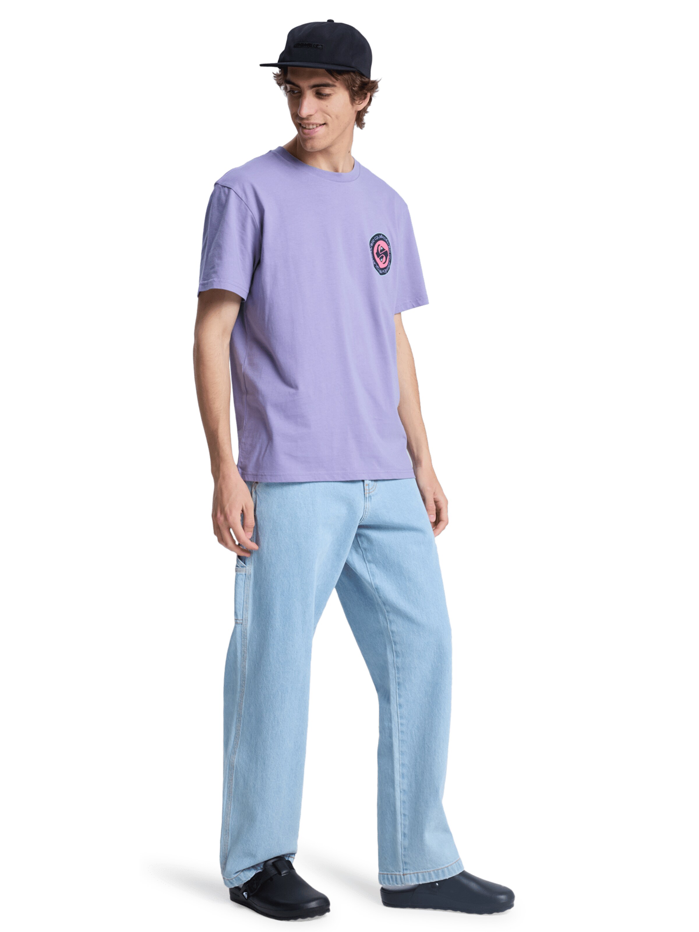 QUIKSILVER Shirt 'EV Duality' in Purple