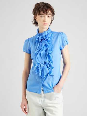 SAINT TROPEZ Blouse 'Tilli' in Blue: front