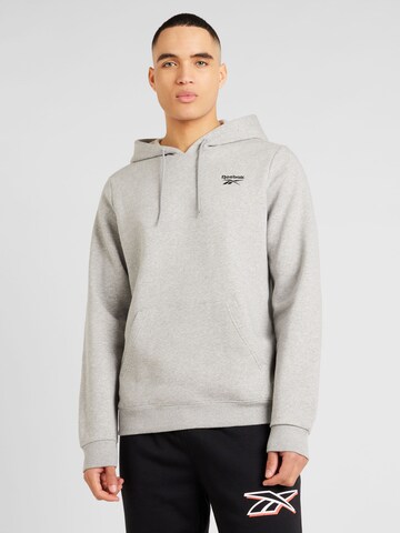 Reebok Sweatshirt in Grijs: voorkant