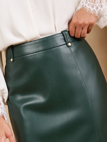 love & roses Rok in Groen