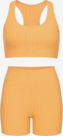 WOMAN VISION Trainingsanzug in Orange: Vorderseite