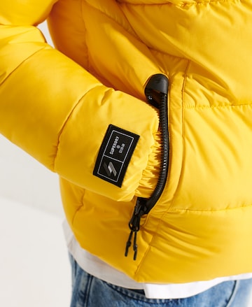 Superdry Winter Jacket in Yellow