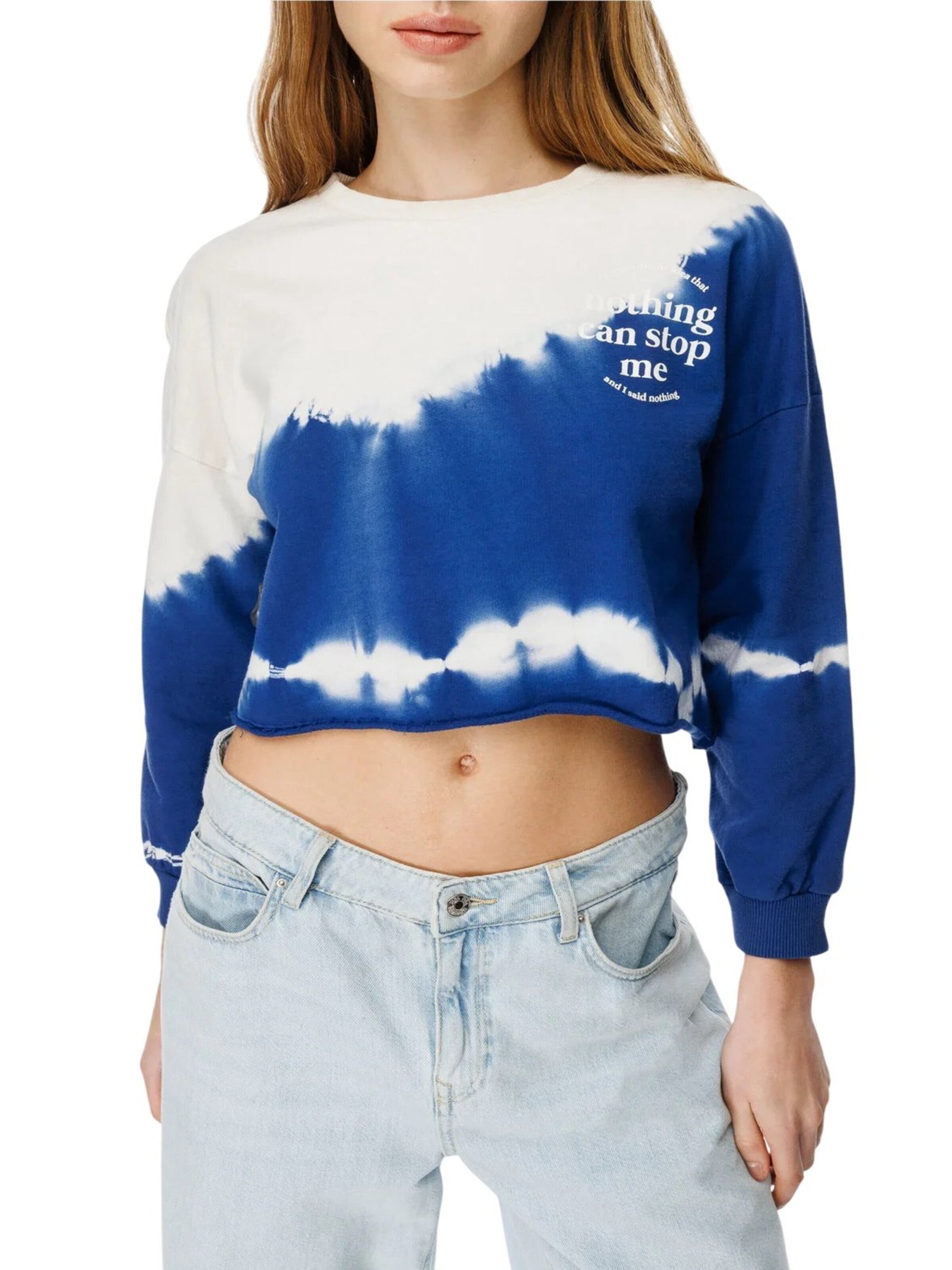 Alexa Dash Sweatshirt in Blue