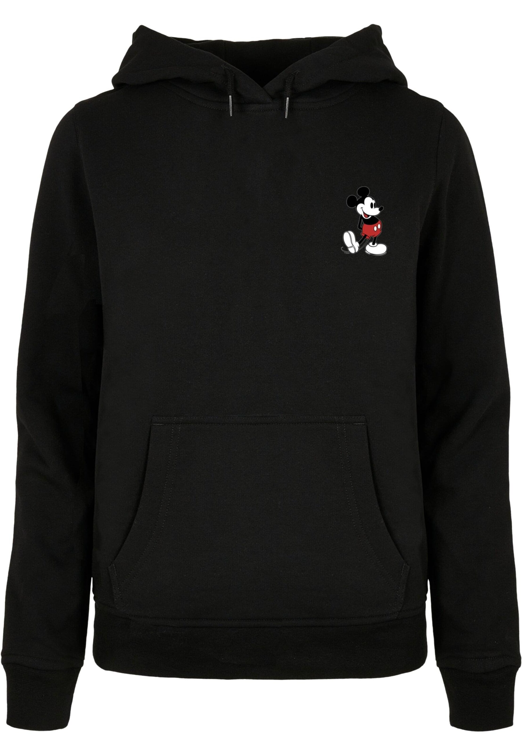 ABSOLUTE CULT Sweatshirt 'Mickey Mouse' in Zwart: voorkant