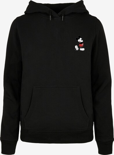 ABSOLUTE CULT Sweatshirt 'Mickey Mouse' in rot / schwarz / weiß, Produktansicht