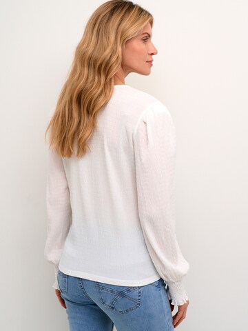 Cream Bluse in Weiß