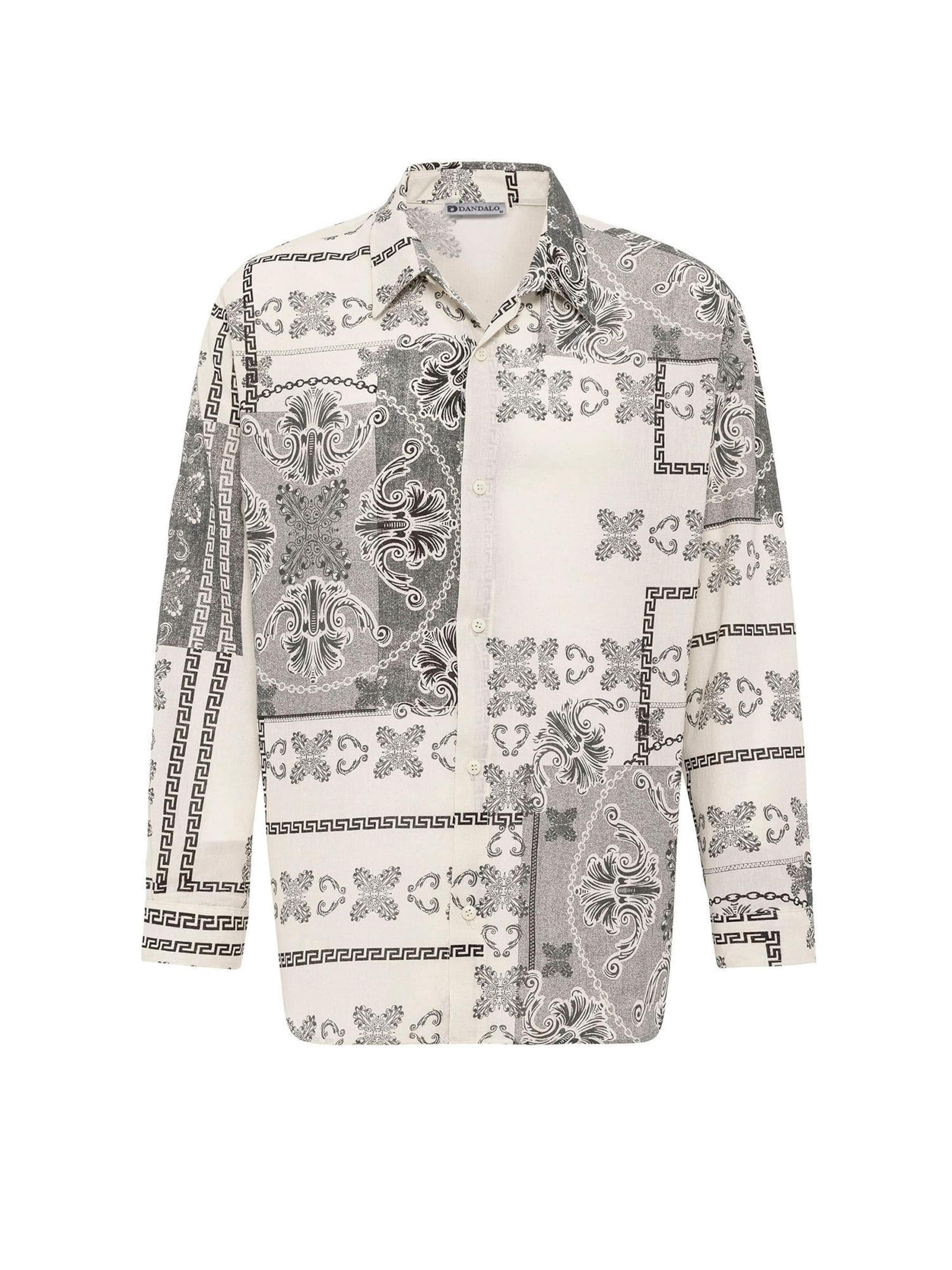 Dandalo Comfort Fit Hemd in Weiß: Vorderseite