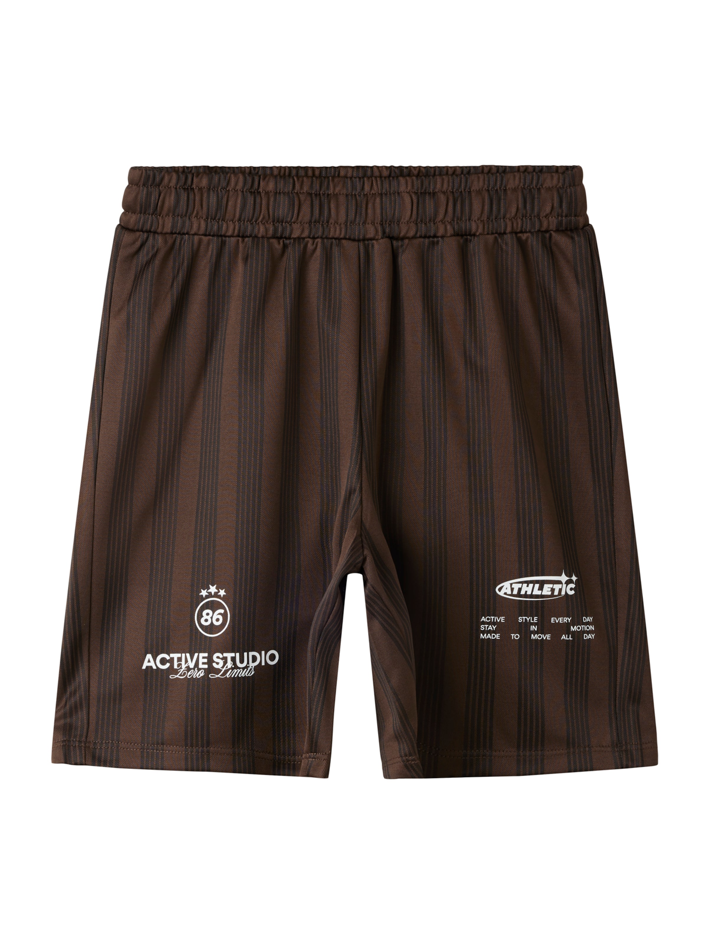 NAME IT Regular Shorts in Braun: Vorderseite