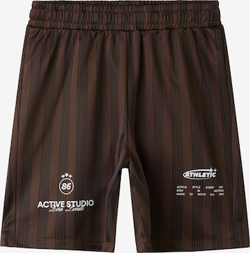 NAME IT Regular Shorts in Braun: Vorderseite