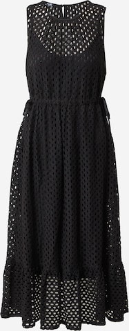 Robe Wallis Curve en noir : devant