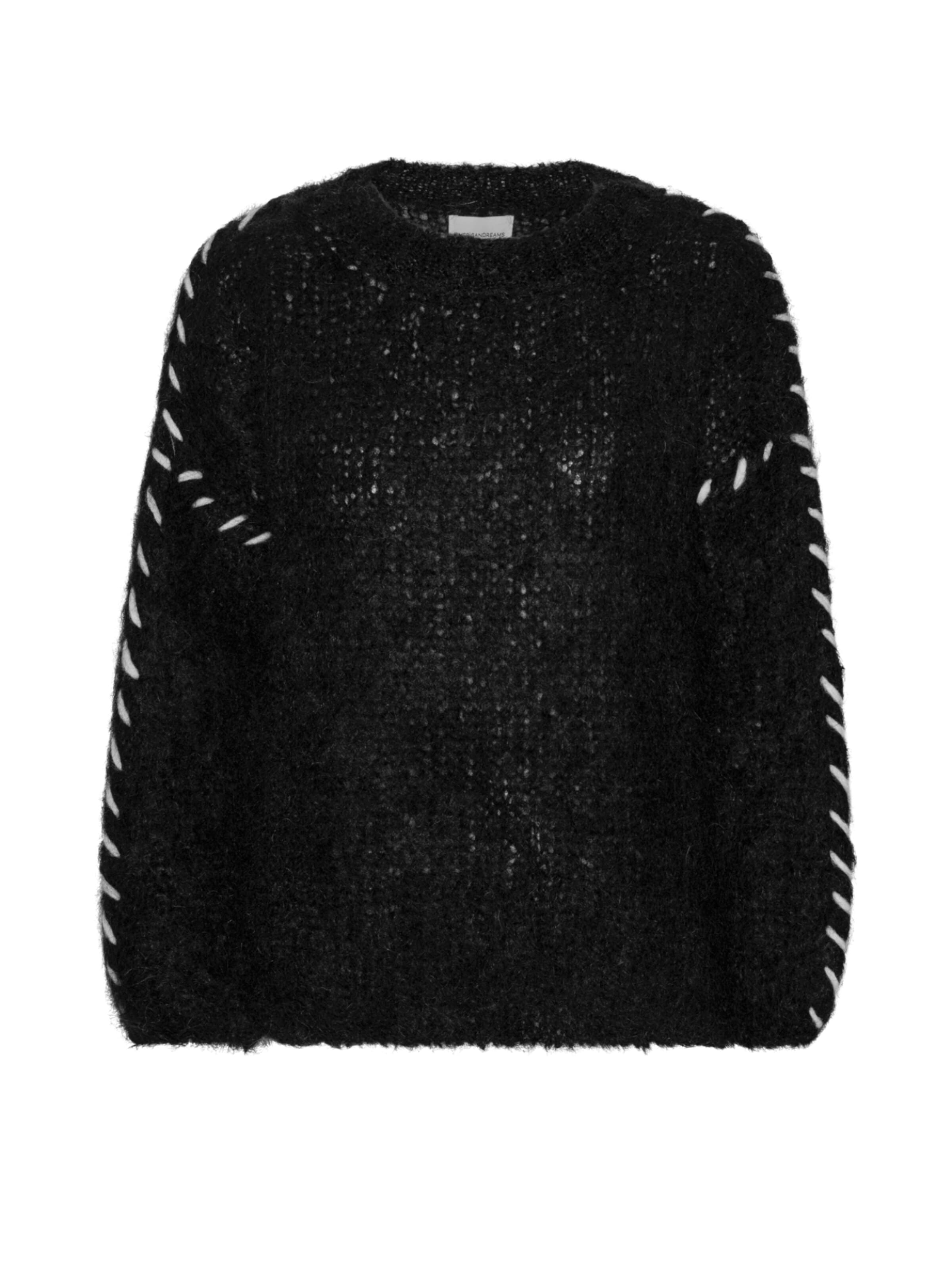 americandreams Oversized Sweater 'Catia Mohair' in S-M in Black, Item view