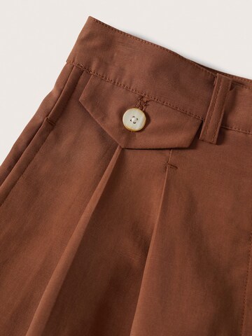 MANGO Regular Shorts 'Jimmy' in Braun