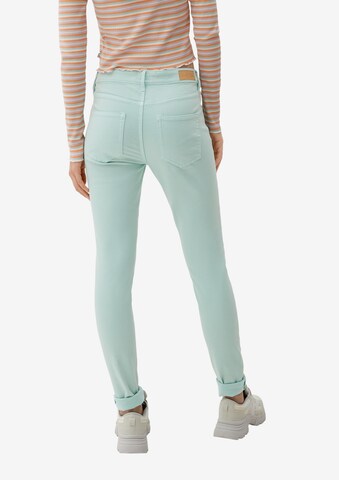 Skinny Jean QS en vert