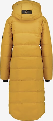 Alife and Kickin Winter coat 'Katia' in Yellow