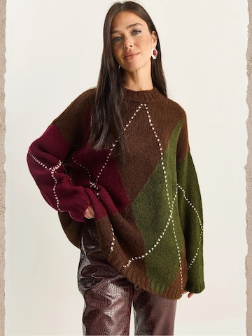 Bianco Lucci Pullover 'Pullover' in Rot: Vorderseite