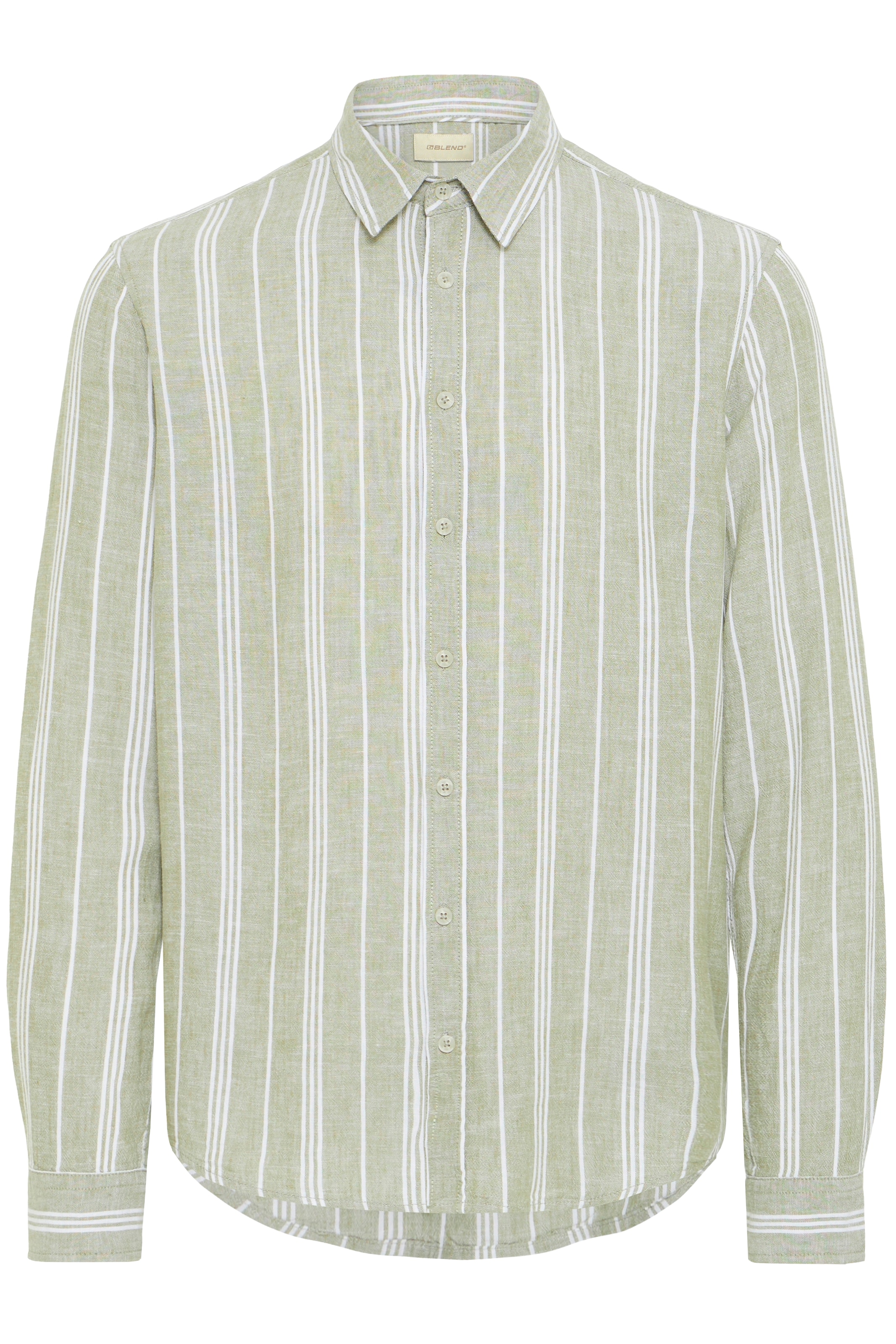 Coupe regular Chemise ' BHBobby ' BLEND en vert : devant